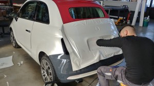 Car wrapping bologna - FIAT 500