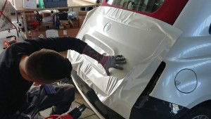 Car wrapping bologna - FIAT 500