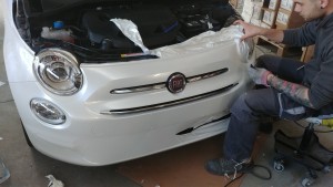 Car wrapping bologna - FIAT 500